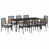 Coussin beige, structure noire