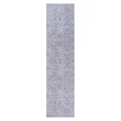 Washable Rug, Low-Pile, Non-Slip, Non-Shedding, Foldable, Kid & Pet Friendly - Area Rugs For Living Room, Bedroom, Kitchen, Dining Room Rug