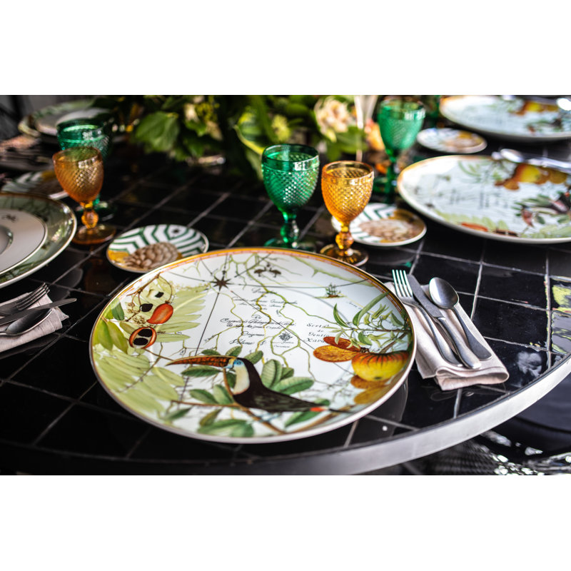 Amazōnia Porcelain China Platter