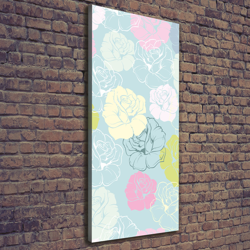 Roses - Wrapped Canvas Print