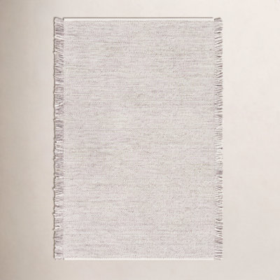 Hinton Taupe Cream Hand-Woven Outdoor Rug