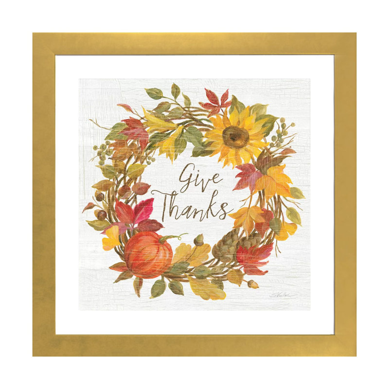 «Fall Splendor VII» par Silvia Vassileva - impression d'art graphique, Gold Paper, Blanc, H 24 po x l 24 po x p 1 po