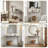 Chul 43.3" Traditional Console Table with Curved Top-1670600184