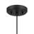 Kerron 1-Light Pendant in Black-776009500