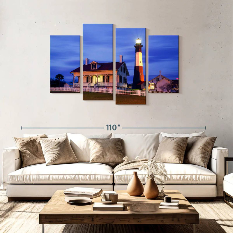 Tybee island lighthouse Aletra, H 48 po x l 75 po