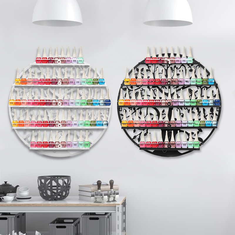Metal Makeup Organiser, White