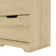 Ensemble de table de chevet 2 tiroirs H 23,7 po Aroob-1998719760-1948149900