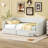 Twin Daybed With Two Storage Drawers, Modern Button Tufted Linen Day Bed With Trundle Bed Twin To King-1621418087