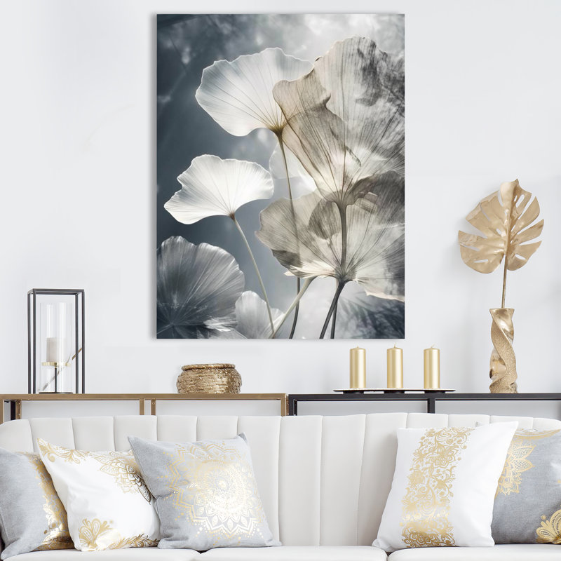 Tropical_Palm_Art_Pour_Ginkgo Art III, H 40 po x l 30 po x P 1,5 po, Toile tendue