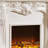 Solid Wood Freestanding Fireplace-1266636011