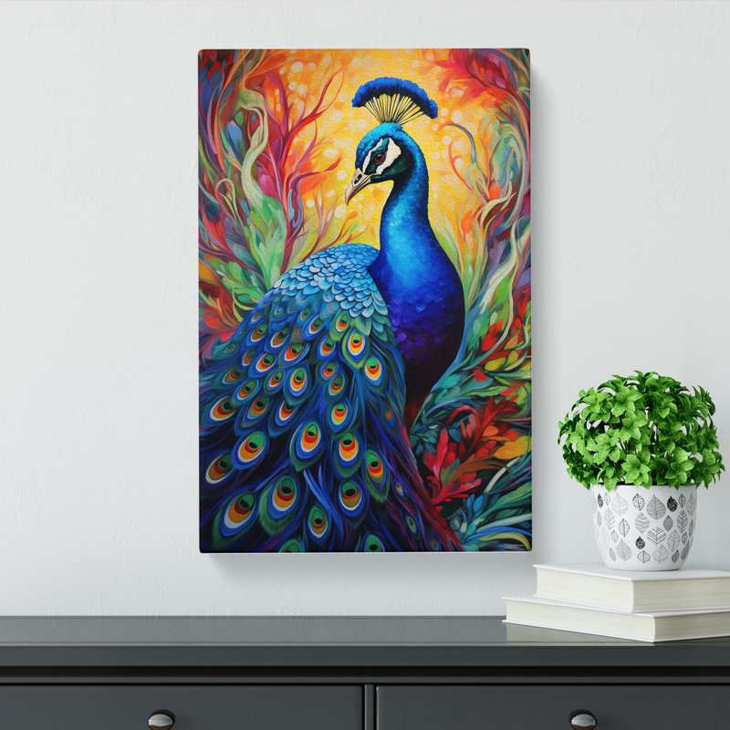 Modern Wall Art - Wrapped Canvas, 50cm H x 35cm W x 3cm D