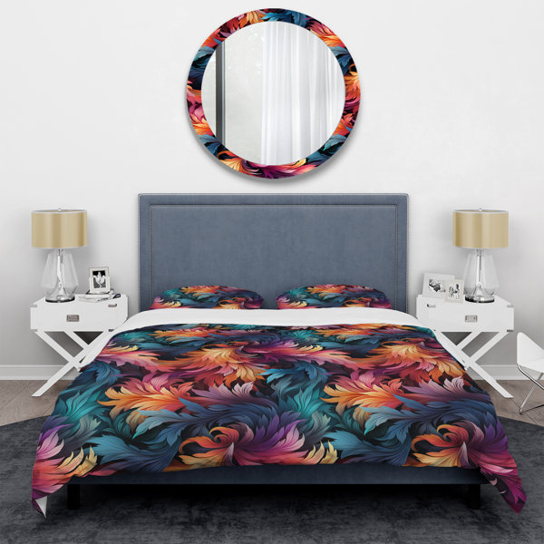 Bless international Makeitha - Abstract Duvet Cover Set | Wayfair