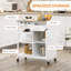 Nava Wood Kitchen Cart