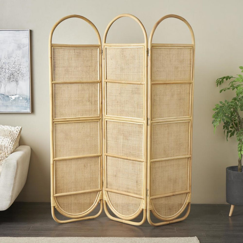 Paravent Boersma Rattan