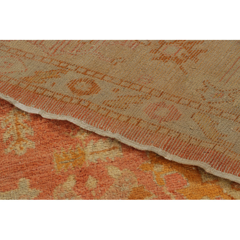 Antique One-of-a-Kind 11'6x12'7 Hand Knotted Area Rug