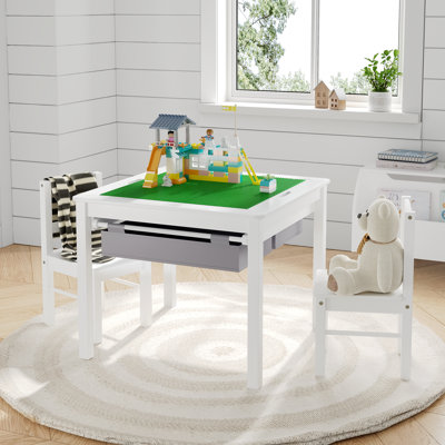 Esliabeth Kids Square Play Table and Chair Set by Isabelle & Max