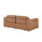 Divanitalia Top Grain Italian Leather Loveseat-1273379387