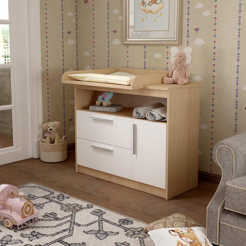 Changing Unit Classic Line 1150, Brown/White