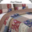 Ensemble de courtepointe réversible Patchwork-405744994