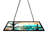 Rustic Lodge 9 - Light Textured Black Pool Table Lights Pendant