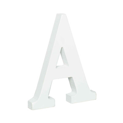 Text & Numbers Letter Block