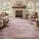 Tapis lavable à rayures Blush And Rose