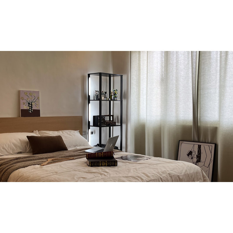 Gershwin 64'' Oil Rubbed LED Column Floor Lamp Set