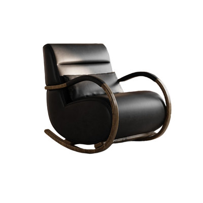 Rocking chair with solid wood frame Solid Wood