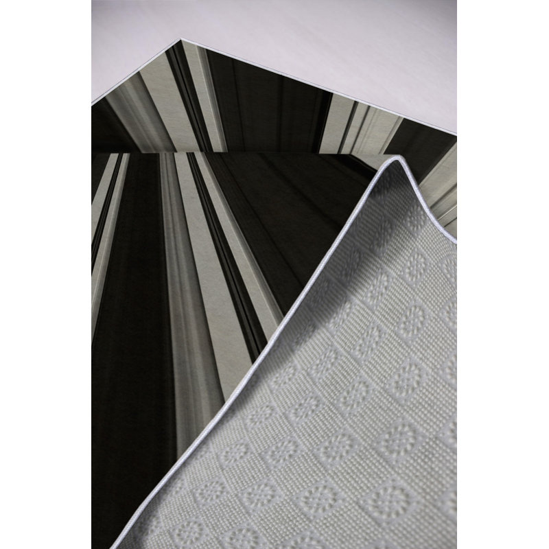 Eco-Friendly Black Carpet (23.6 x 39.4 inches), 100% Polyester, 650 g/m² | Antibacterial, Non-Slip PVC Dot Underside, 0.2 in Pile Height | Machine Washable, Perfect for Home & Office Use, Durable & Stylish Design
