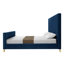 Lit plateforme moderne en velours pour chambre Inza-583968184-583968189