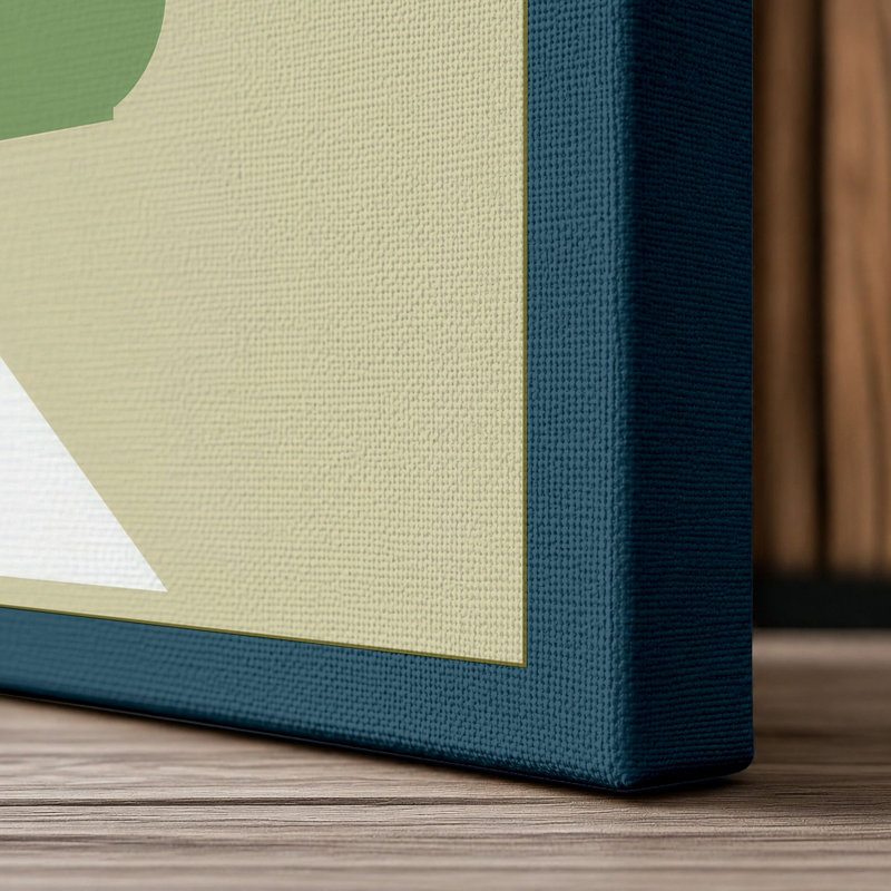 Print, 30x20 - 76.2 x 50.8 cm, Teal Border