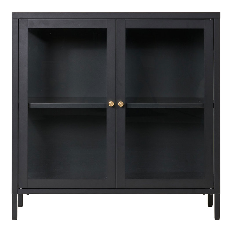 Shasa Display Cabinet, Black