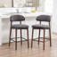 Tabouret de comptoir en bois massif-354948241