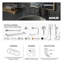 Purist 3" Center to Center Bar Cabinet Pull or Drawer Pull for Vanities-3834030