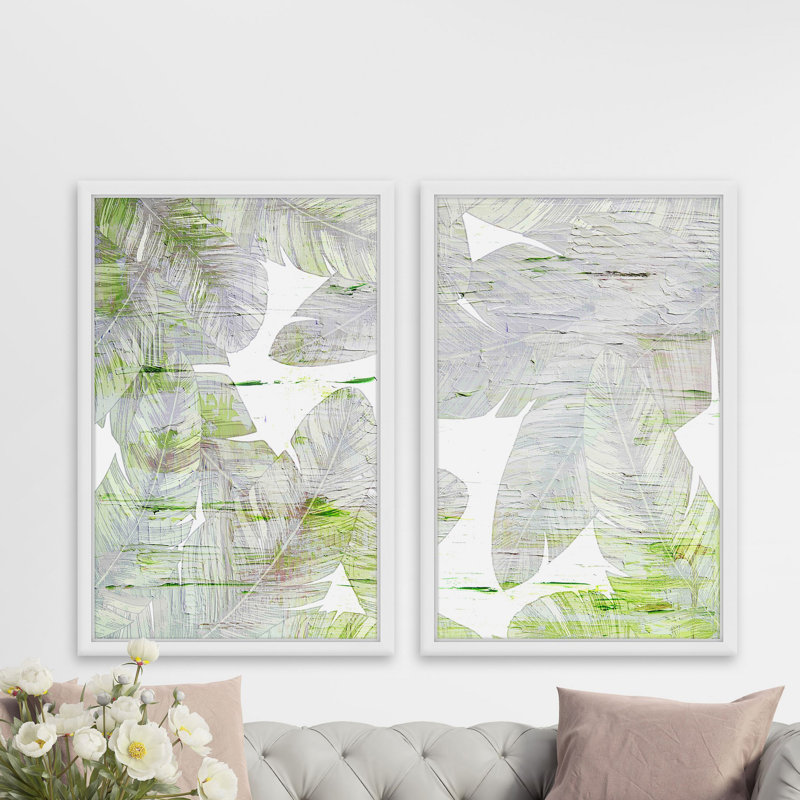 « naples diptych », reproduction d’art encadrée, H 30 po x l 20 po x L 1,5 po