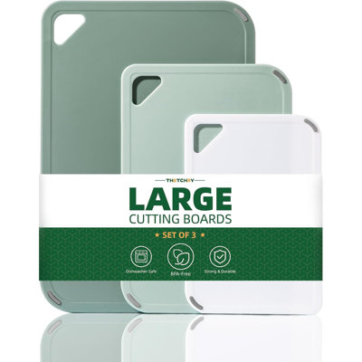 Plastic Cutting Board Set of 3-Cutting Boards