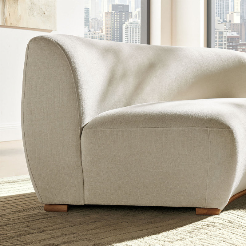 Causeuse modulaire Gabbie Gabbie, Ecru