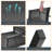 Geral 4 Piece PVC-Coated Polyester Metal Seating Group Breathable-2056437592