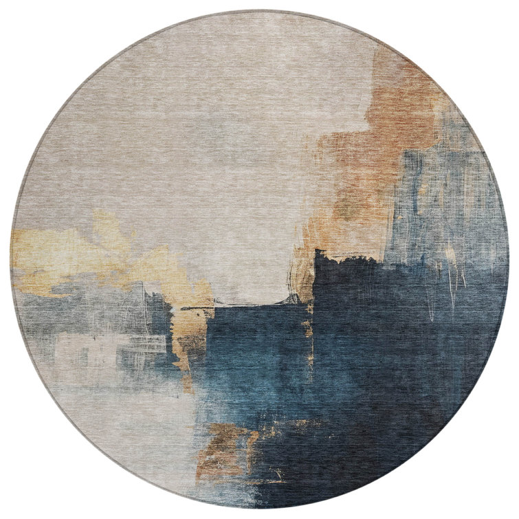 Chayil Area Rug with Non-Slip Backing