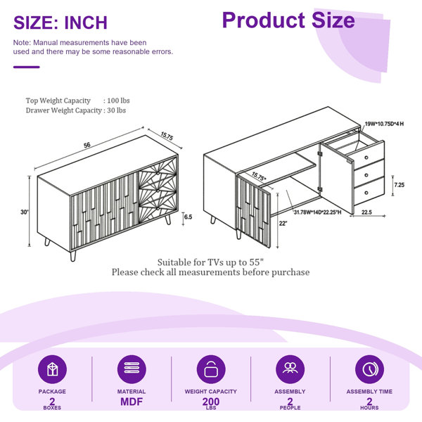 Dimensions du produit