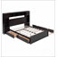 Grand lit en bois avec armoire, tablette et prises tout-en-un-1737928580