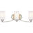 Latitude Run Edgebrooke Polished Nickel Vanity Light