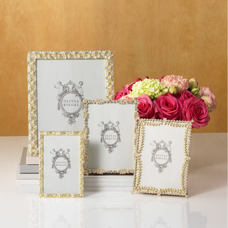 Remy Metal Picture Frame, 4" x 6", Gold