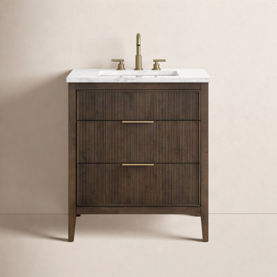 Bilroy 30" Oak Single Bathroom Vanity