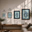 Anatomical Heart Study Minimalist - Framed Print-696985428-696985429