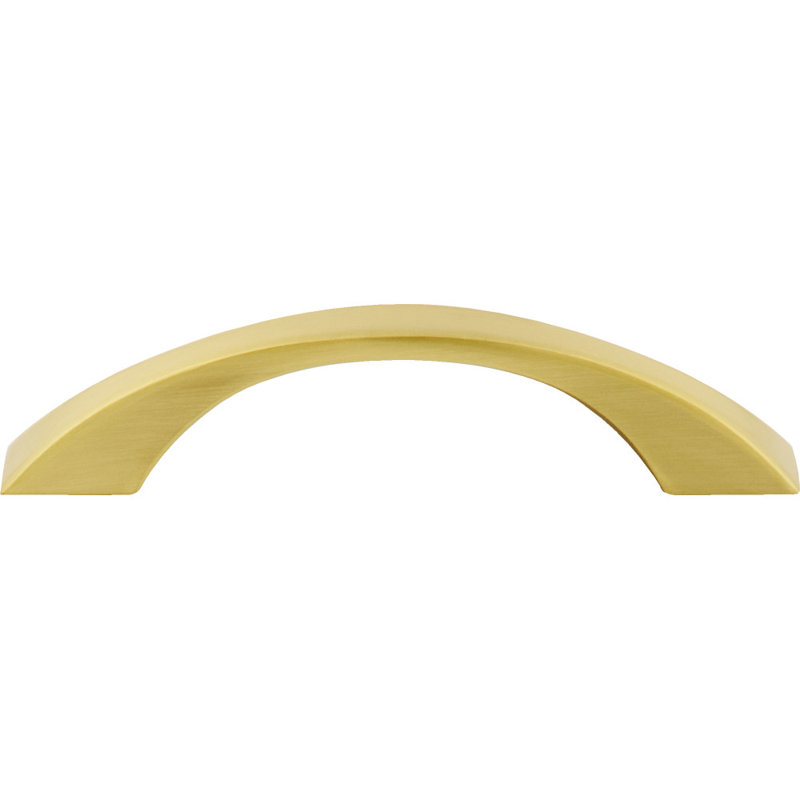 Philip Arch Pull, Brushed Gold, 3 3/4"