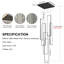 Luminaire suspendu à 6 lumières