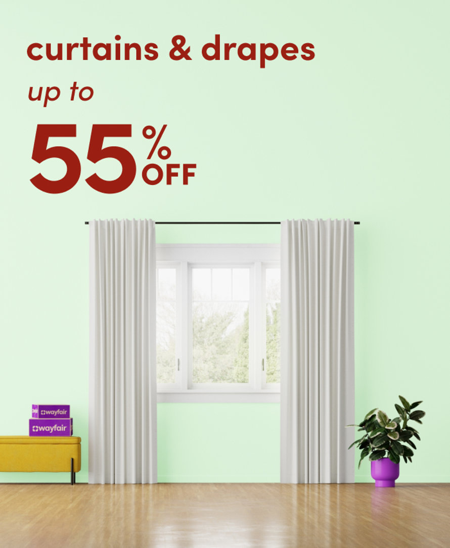Curtains & Drapes up to 55% OFF