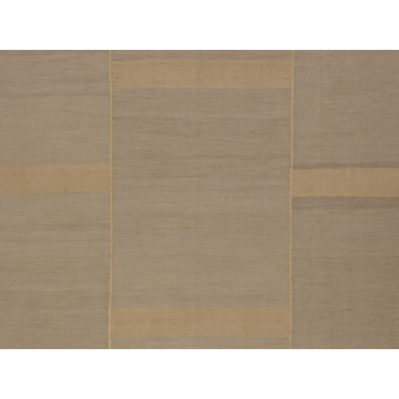 Geometric Area Rug in Brown
