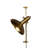 Karish Iron Plug-in Armed Sconce